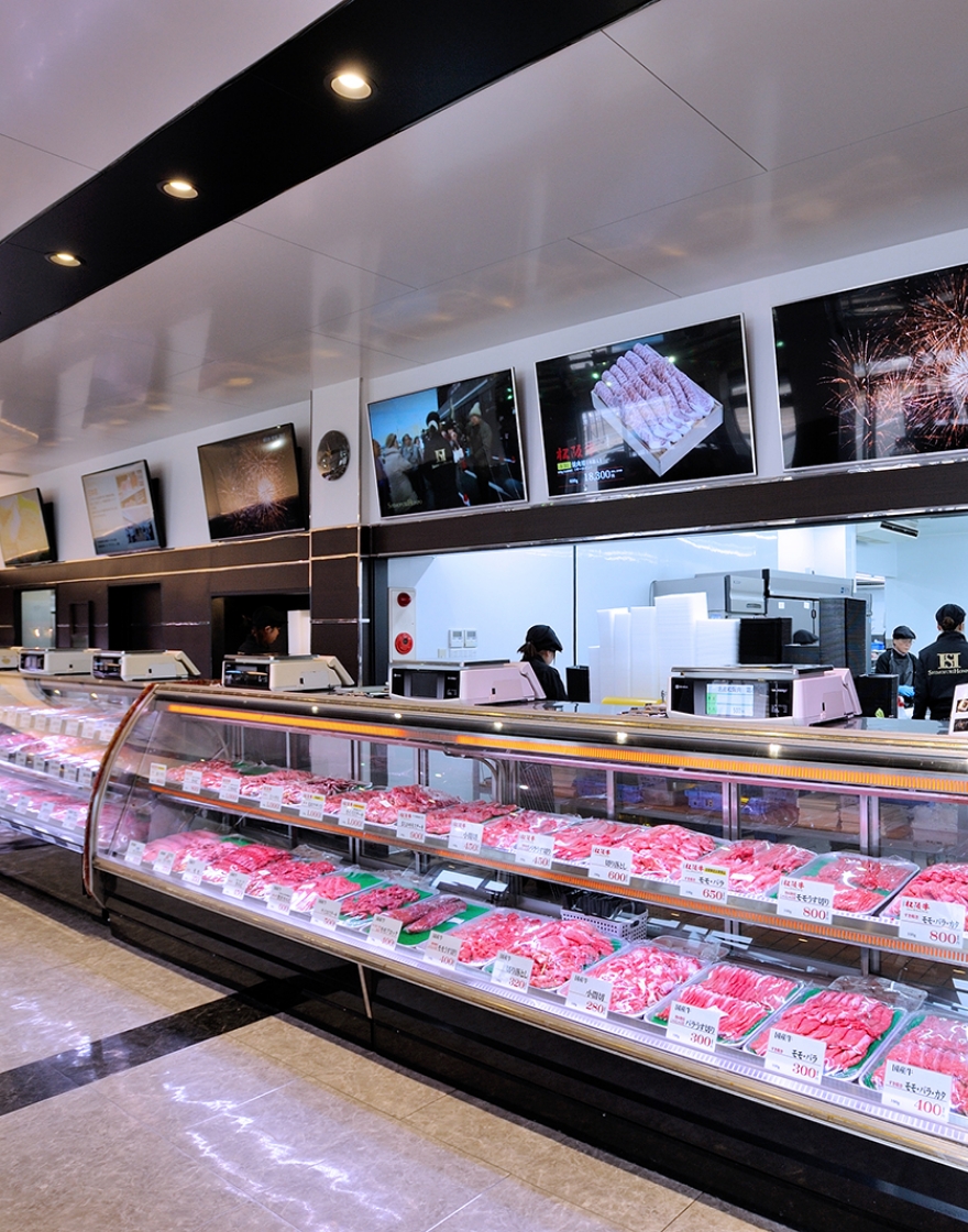 精肉店 霜ふり本舗店内